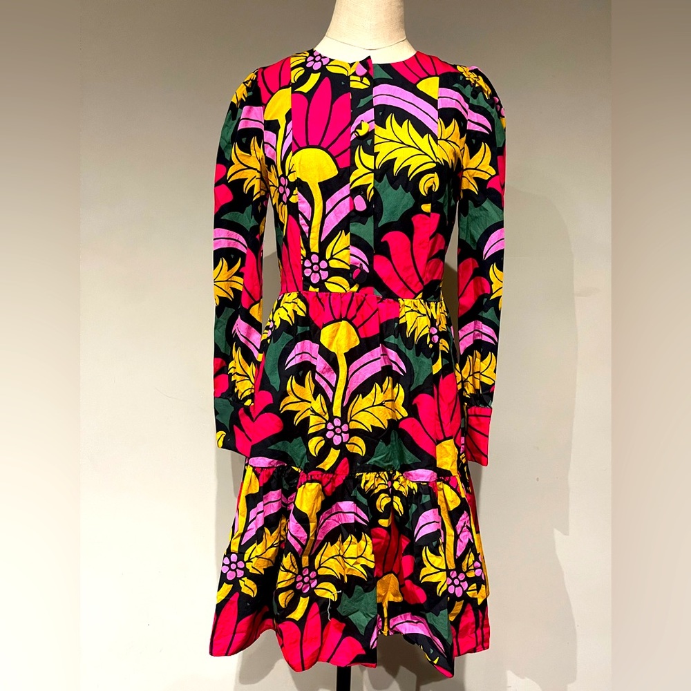 J. Crew Floral Print Dress